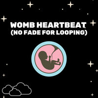 Womb With Relaxing Guitar Songs and Heartbeat (No Fade for Looping) - White Noise Radiance & Womb Sounds