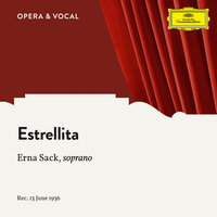 Ponce: Estrellita - Erna Sack & Mitglieder Der Staatskapelle Berlin & Alois Melichar