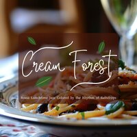 Quiet Corner Drizzling Notes - Cream Forest