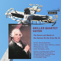 The Seven Last Words of Our Saviour On the Cross, Op. 51: 7. Sonata VI (Lento) - Griller String Quartet & Йозеф Гайдн