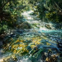 Quiet River Harmonics for Furry Friends - Nataural & We Stay Inside & Nature Ambience