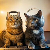 Harmonic Tail Rhythm - Chill LoFi SONDS & Gato Total Relax & Catching Clouds