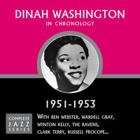 My Song (6/3/52) - Dinah Washington