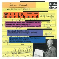 Kleine Serenade für Violine und Viola, Op. 15: IV. Gemütlich - Lebhaft - Hansheinz Schneeberger & Christoph Schiller