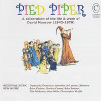 Verse in Memorium David Munrow - John Turner