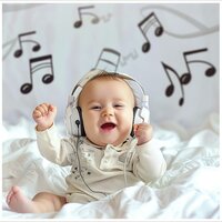 Playful Sounds Encourage Smiles - Rain Sound for Sleeping Baby & Nursery Rhymes Fairy Tales & Children's Stories & Functional Music