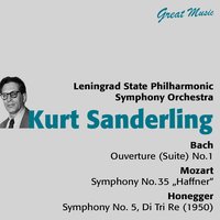 Ouverture, Suite No. 1, in C Major, BWV 1066 : I. Ouverture - Leningrad State Philharmonic Symphony Orchestra & Kurt Sanderling & Johann Sebastian Bach