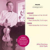  Sonata for Piano and Violin in E flat, K.481 - 3. Allegretto (con variazioni) - Arthur Grumiaux & Вольфганг Амадей Моцарт