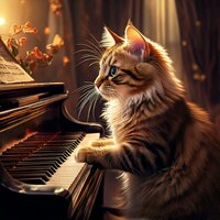 Restful Grace Flow - Binaural Beats Study & Relaxing Music for Cats Project & Cat Music Dream