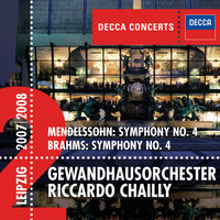  Symphony No.4 in A, Op.90 - "Italian" - 3. Con moto moderato - Gewandhausorchester & Riccardo Chailly & Феликс Мендельсон