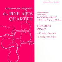 Octet in F Major, Op. 166: V. Menuetto. Allegretto - Fine Arts Quartet & The New York Woodwind Quintet & Франц Шуберт