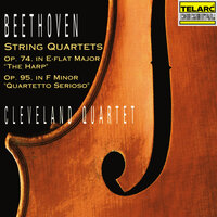 Beethoven, Beethoven: String Quartet No. 10 in E-Flat Major, Op. 74 "Harp": I. Poco adagio - Allegro - Cleveland Quartet & Ludwig van Beethoven