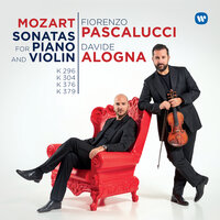 Mozart: Sonata for Piano and Violin in F Major, K. 376: II. Andante - Davide Alogna & Fiorenzo Pascalucci & Вольфганг Амадей Моцарт