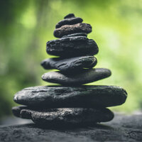 Mindful in the Rain - Asian Zen Spa Music Meditation & The Nature Soundscapes & Binaural Shapers