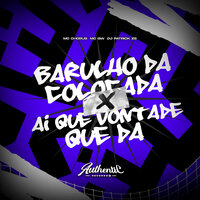 Barulho da Colocada X Ai Que Vontade Que Da - DJ Patrick ZS & Authentic Records & MC Gw & MC CHORUS