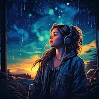 Floating Through Relaxation - LoFi Traveler & Relaxic Music & Destress Relaxing Music School