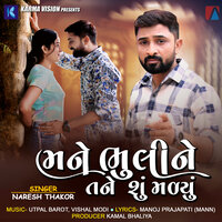 Mane Bhuli Ne Tane Shu Malyu - Naresh Thakor