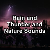 Medium Rain and Thunder For Peace with Sleeping Music - Rain Sounds & Rain for Deep Sleep & Rain
