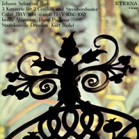 Concerto for 2 Harpsichords in C Minor, BWV 1062: I. (Allegro) - Staatskapelle Dresden & Kurt Redel & Isolde Ahlgrimm & Hans Pischner & Johann Sebastian Bach