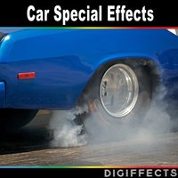 Car Skid with Brakes and Screeching Tires Version 2 - Digiffects Sound Effects Library