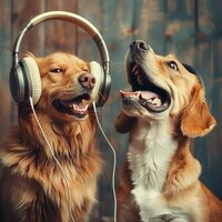 Digging Delight Ditties - Calming for Dogs & Binaural Guidance & Soft Dinner Music