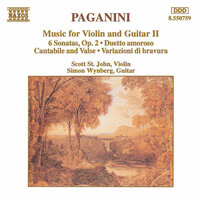 Sonata for Violin and Guitar in D Minor, Op. 2, No. 3, MS 26: Andante galantemente - Scott St. John & Simon Wynberg & Никколо Паганини