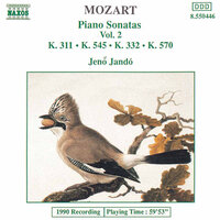 Piano Sonata No. 9 in D Major, K. 311: I. Allegro con spirito - Jeno Jando & Вольфганг Амадей Моцарт