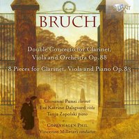 8 Pieces for Clarinet, Viola and Piano, Op. 83: VI. Nachtgesang - Giovanni Punzi & Eva Katrine Dalsgaard & Tanja Zapolski & Макс Брух