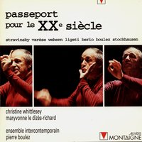 Trois poésies de la lyrique japonaise - Ensemble Intercontemporain & Christine Whittlesey & Игорь Фёдорович Стравинский
