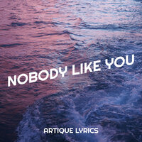 Nobody Like You - Artique Lyrics
