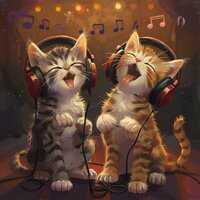 Feline Soothe Notes - Soothing Cat Music & Dreaming In The Clouds & Spiritual Shamans of Aurora Borealis