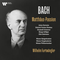 Bach, JS: Matthäus-Passion, BWV 244, Pt. 2: No. 42, Rezitativ. "Petrus aber antwortete und sprach zu ihm" - Wilhelm Furtwängler & Anton Dermota & Anton Heiller & Dietrich Fischer-Dieskau & Otto Edelmann & Wiener Singakademie & Johann Sebastian Bach