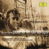 Messiaen: Quatuor pour la fin du temps - 1. Liturgie de cristal - Gil Shaham & Paul Meyer & Jian Wang & Myung-Whun Chung & Оливье Мессиан