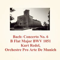 Concerto No. 6 B Flat Major BWV 1051 - 1 - Allegro - Orchestre Pro Arte De Munich & Kurt Redel & Johann Sebastian Bach