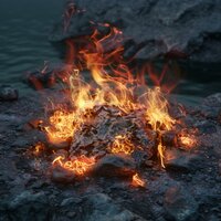 Gentle Fire Dog Tunes - Blue Puppy & Mother Nature Soundscapes & Music of Nature