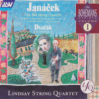 String Quartet No.1"The Kreuzer Sonata" - 1. Adagio - Con moto - Lindsay String Quartet & Леош Яначек