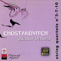 Quatuor no. 7 en fa dièse mineur, Op. 108: Allegretto - Le Quatuor Debussy & Дмитрий Дмитриевич Шостакович