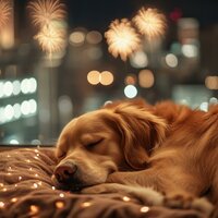 Canine Lofi Evening Vibes - Afro LoFi & Dog Sleep Academy & Doggy Music