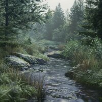 Gentle River Frequencies for Harmony - Nataural & Brontology & Tight Chill Creator