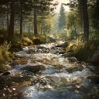 Soft River Harmonics for Rest - Sleep Therapist & Sounds from Above & Zen Loops