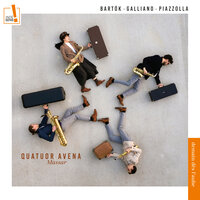 Romanian Folk Dances, Sz. 56 (Arr. for Saxophone Quartet by Nicolas Allard): II. Brâul. Allegro - Quatuor Avena & Nicolas Allard & Fabio Cesare & Sumika Tsujimoto & Adam Campbell & Бела Барток