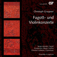 Graupner: Bassoon Concerto in C Major, GWV 301 - III. Allegro - Sergio Azzolini & Ensemble il capriccio