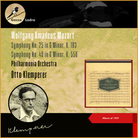 Symphony No. 40 in G Minor, K. 550, III. Menuetto - Allegretto - Otto Klemperer & Philharmonia Orchestra & Вольфганг Амадей Моцарт