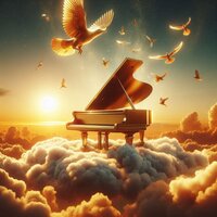 Piano in the Moonlight - Therealpaoulo & Paouloart