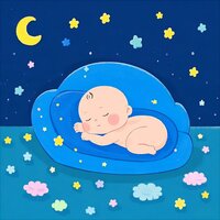 阿尔法脑波音乐 宝宝快快睡（帮助睡眠+流水声+亲近大自然） - 蓝夜漫游指南