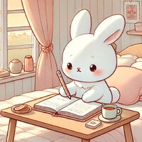 Swaying Garden Lights - Bunny Lofi