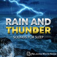 Rain Sounds on Window with Thunder for Studying, Sleeping, Focus White Noise Loop (No Fade) - Relaxing White Noise