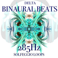 Delta 0.5hz Binaural Beat and 285hz Tone Sleep Loop - Zen Meditation Garden