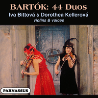 44 Duos for Two Violins, Sz. 98: No. 29, New Year's Greeting II [Újévköszöntó] - Iva Bittova & Dorothea Kellerova & Бела Барток