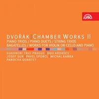 Terzetto for Two Violins and Viola in C-Sharp Major, Op. 74, .: Larghetto - Josef Suk & Miroslav Ambros & Karel Untermüller & Антонин Дворжак